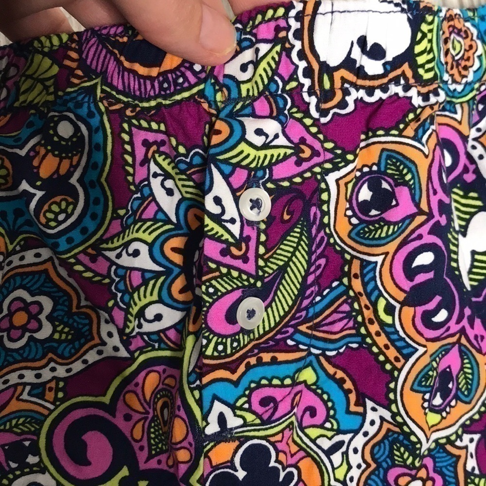 Disney Parks Mickey Paisley Pajama Pants - Picture 7 of 10